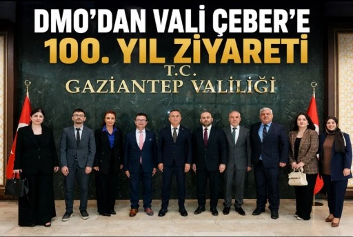 DMO&rsquo;DAN VALİ &Ccedil;EBER&rsquo;E 100. YIL ZİYARETİ