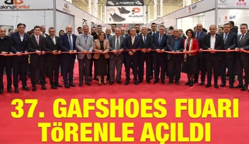 37. GAFSHOES FUARI T&Ouml;RENLE A&Ccedil;ILDI