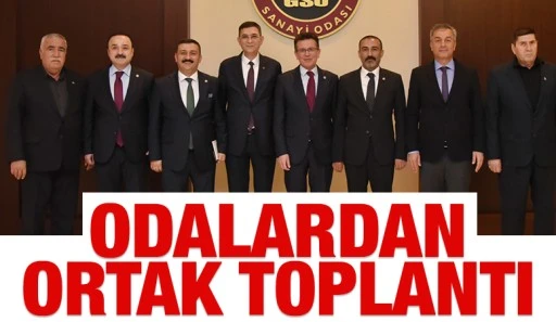  ODALARDAN ORTAK TOPLANTI