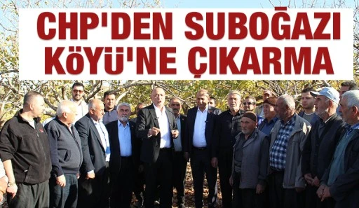 CHP&rsquo;DEN SUBOĞAZI K&Ouml;Y&Uuml;&rsquo;NE &Ccedil;IKARMA