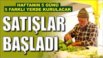 SATIŞLAR BAŞLADI 