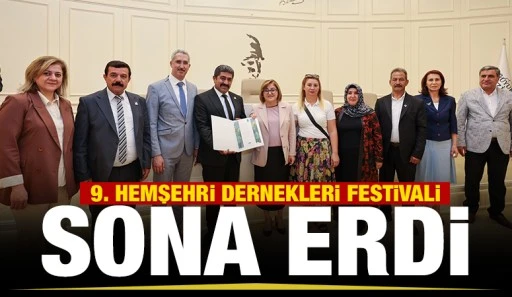 9. HEMŞEHRİ DERNEKLERİ FESTİVALİ SONA ERDİ&nbsp;