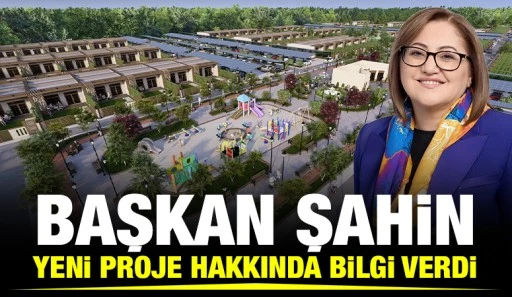 BAŞKAN ŞAHİN YENİ PROJE HAKKINDA BİLGİ VERDİ