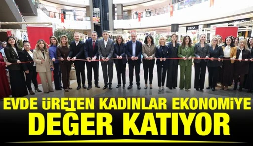 EVDE &Uuml;RETEN KADINLAR EKONOMİYE DEĞER KATIYOR