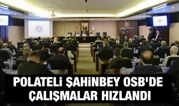 POLATELİ ŞAHİNBEY OSB’DE ÇALIŞMALAR HIZLANDI