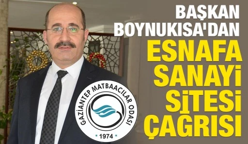 BAŞKAN BOYNUKISA&rsquo;DAN ESNAFA SANAYİ SİTESİ &Ccedil;AĞRISI