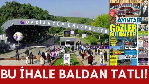 BU İHALE BALDAN TATLI! 