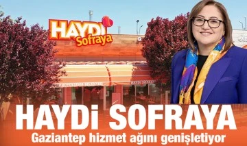 Haydi Sofraya Gaziantep hizmet ağını genişletiyor​ 