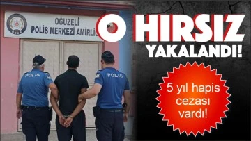 O HIRSIZ YAKALANDI!