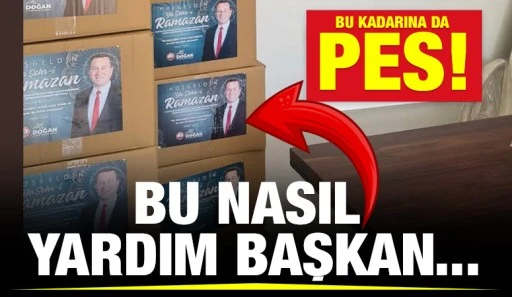 BU KADARINA DA PES! BU NASIL YARDIM BAŞKAN...