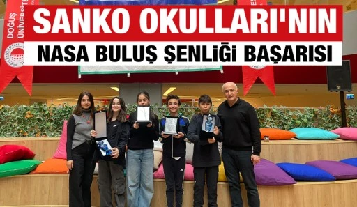 SANKO OKULLARI’NIN NASA BULUŞ ŞENLİĞİ BAŞARISI