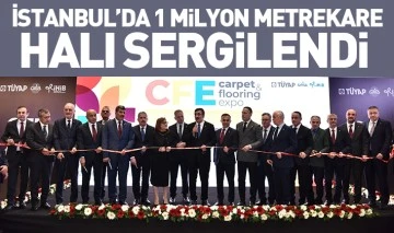 İstanbul’da 1 Milyon Metrekare Halı Sergilendi 