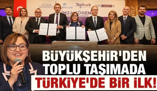 BÜYÜKŞEHİR’DEN TOPLU TAŞIMADA TÜRKİYE’DE BİR İLK!