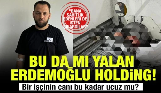 BU DA MI YALAN ERDEMOĞLU HOLDİNG!