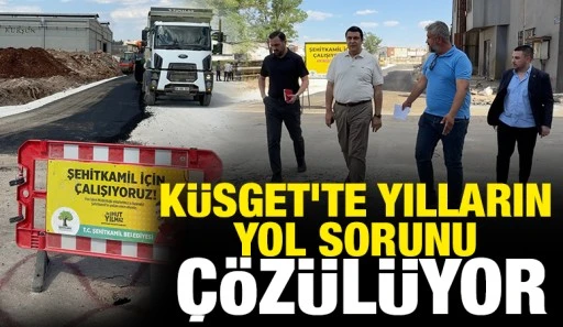 K&Uuml;SGET&rsquo;TE YILLARIN YOL SORUNU &Ccedil;&Ouml;Z&Uuml;L&Uuml;YOR