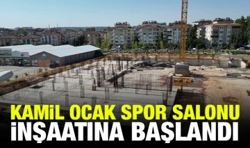 GAZİANTEP’E YENİ SPOR TESİSİ: KAMİL OCAK SPOR SALONU İNŞAATINA BAŞLANDI 