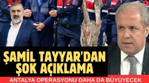 ŞAMİL TAYYAR'DAN ŞOK A&Ccedil;IKLAMA 