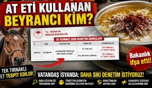 BEYRANDA ŞOK GERÇEK! AT ETİ KULLANAN BEYRANCI KİM?
