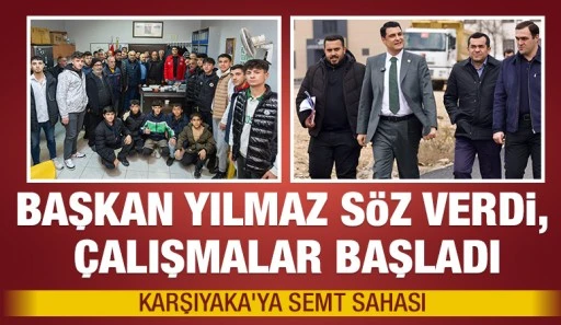 BAŞKAN YILMAZ SÖZ VERDİ, ÇALIŞMALAR BAŞLADI