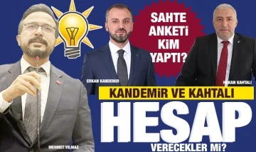 KANDEMİR VE KAHTALI HESAP VERECEKLER Mİ?