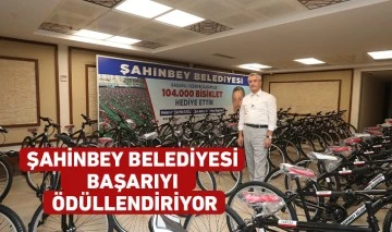 ŞAHİNBEY BELEDİYESİ BAŞARIYI ÖDÜLLENDİRİYOR