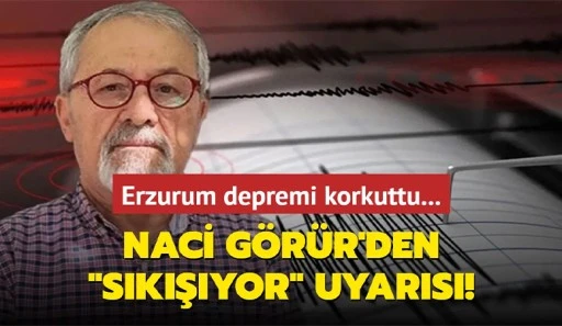 Naci Görür'den bir uyarı daha!  Doğu Anadolu sıkışıyor