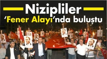 Nizipliler ‘Fener Alayı’nda buluştu
