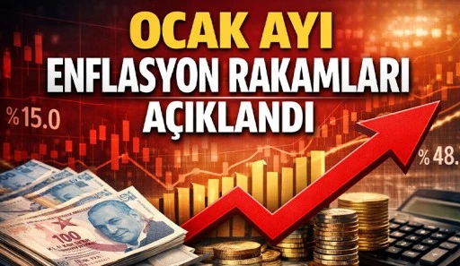Ocak ayı enflasyon rakamları a&ccedil;ıklandı