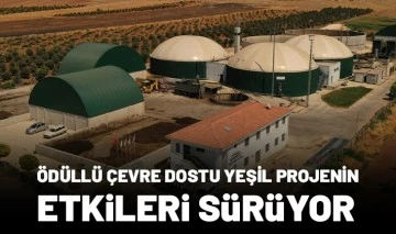 ÖDÜLLÜ ÇEVRE DOSTU YEŞİL PROJENİN ETKİLERİ SÜRÜYOR