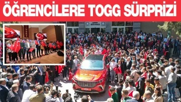 ÖĞRENCİLERE TOGG SÜRPRİZİ