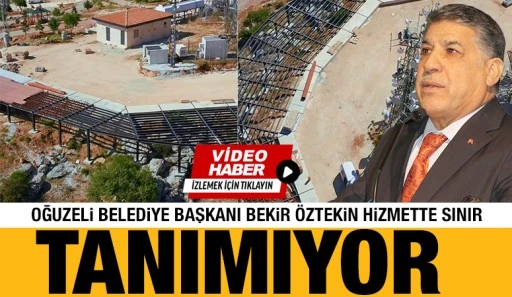 Oğuzeli Belediye Başkanı Bekir &Ouml;ztekin Hizmette Sınır Tanımıyor 
