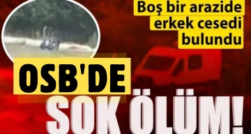 OSB'DE ŞOK ÖLÜM 