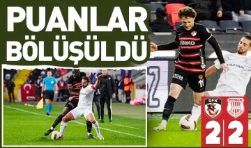 PUANLAR BÖLÜŞÜLDÜ: 2-2