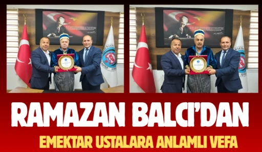 Ramazan Balcı&rsquo;dan Emektar Ustalara Anlamlı Vefa