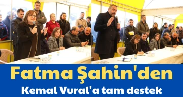 Şahin'den Kemal Vural'a tam destek