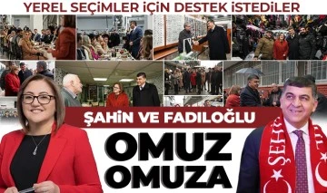 Şahin ve Fadıloğlu omuz omuza 