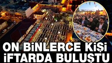 ŞAHİNBEY BELEDİYESİ HER GÜN ON BİNLERCE KİŞİYİ İFTARDA BULUŞTURUYOR