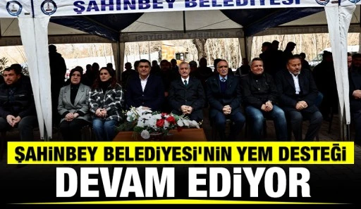 ŞAHİNBEY BELEDİYESİ’NİN YEM DESTEĞİ DEVAM EDİYOR
