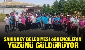 ŞAHİNBEY BELEDİYESİ ÖĞRENCİLERİN YÜZÜNÜ GÜLDÜRÜYOR