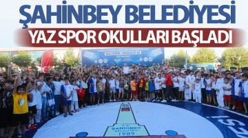 ŞAHİNBEY BELEDİYESİ YAZ SPOR OKULLARI BAŞLADI 