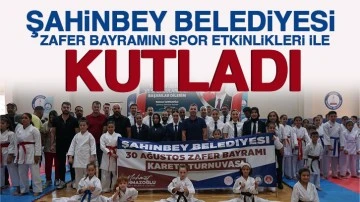 ŞAHİNBEY BELEDİYESİ ZAFER BAYRAMINI SPOR ETKİNLİKLERİ İLE KUTLADI