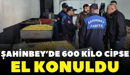 Şahinbey&rsquo;de 600 Kilo Cipse El Konuldu