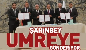 Şahinbey umreye gönderiyor