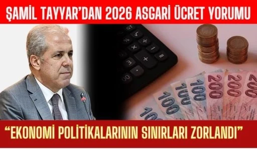 Şamil Tayyar&rsquo;dan Asgari &Uuml;cret Yorumu: &ldquo;Ekonomi Politikalarının Sınırları Zorlandı&rdquo;