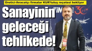 Sanayinin geleceği tehlikede!