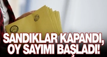 Sandıklar kapandı