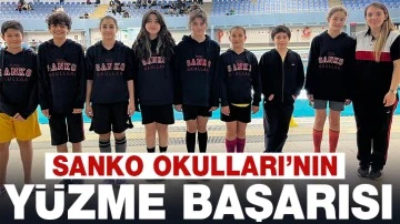 SANKO OKULLARI’NIN YÜZME BAŞARISI