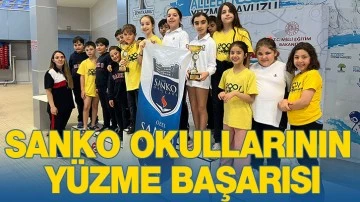 SANKO OKULLARININ YÜZME BAŞARISI