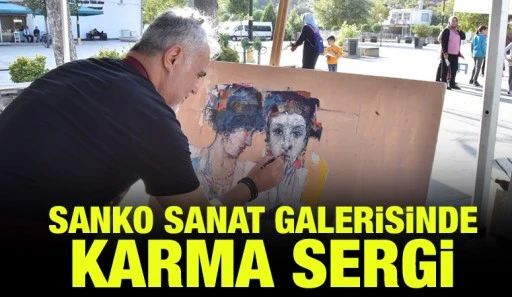 SANKO Sanat Galerisinde Karma Sergi