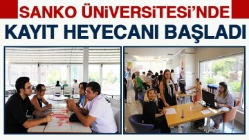 SANKO ÜNİVERSİTESİ’NDE KAYIT HEYECANI BAŞLADI